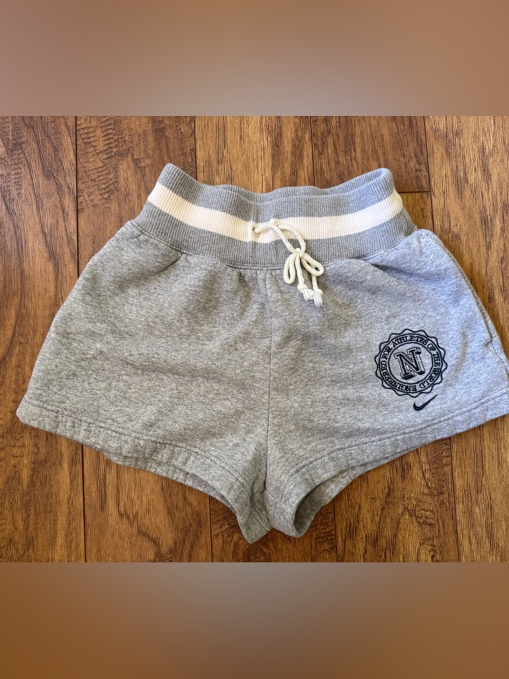 Nike Gray Athletic Fleece Shorts XS